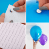 punti di colla per palloncini