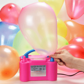 Elektrische Ballon Luftpumpe Aufblasgerät Kompressor (600W)