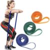Fasce fitness in tessuto - set di 3
