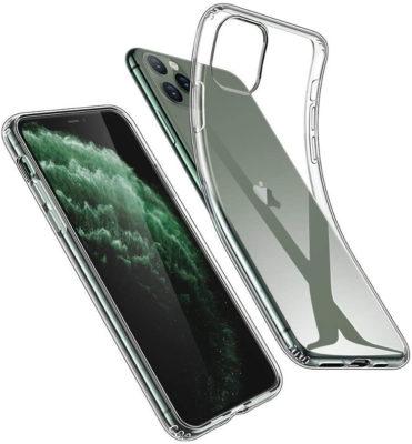 Coque iPhone 11 Pro Max - Coque de protection fine et transparente en TPU souple
