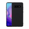 Samsung Galaxy S10+ Plus  Gummi Case Schutz Hülle-Schwarz (matt)