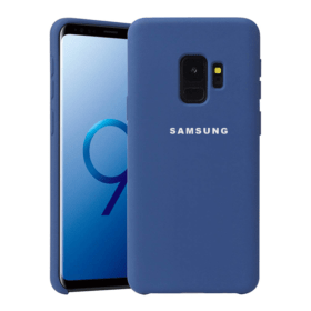 Samsung Galaxy S9 Gummi Case Schutz Hülle- Nevy blau (matt)