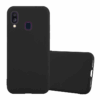 Samsung Galaxy A40 Gummi Case Schutz Hülle - Schwarz (matt)
