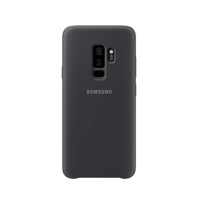 Custodia protettiva in gomma per Samsung Galaxy S9-nero (opaco)