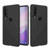 Custodia protettiva in gomma per Huawei P30 Lite - Nera (opaca)