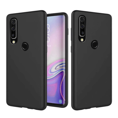 Custodia protettiva in gomma per Huawei P30 Lite - Nera (opaca)
