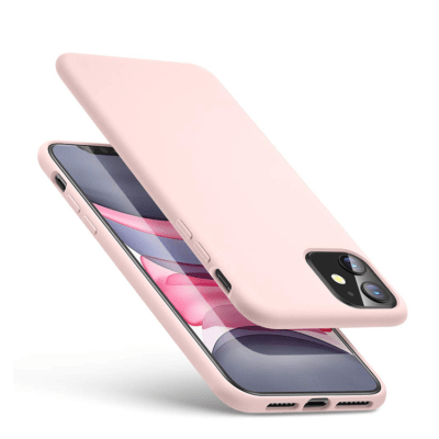 Custodia protettiva in gomma per iPhone 11 - rosa (opaca)