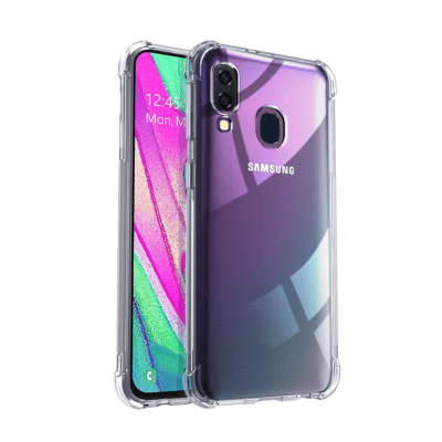 Custodia per Samsung Galaxy A40 trasparente