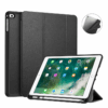 Hülle für iPad 9.7"( 2018/2017) - Superleicht Soft TPU Rückseite Abdeckung Schutzhülle - (Schwarz)