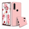 Huawei P30 Lite Gummi Case Schutz Hülle - Rosa (matt)