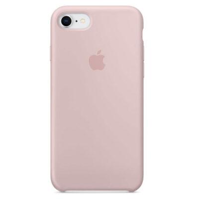 Custodia in silicone per iPhone 7/8/SE - rosa