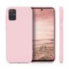 Coque en Silicone pour Samsung Galaxy A71 - (Rose)