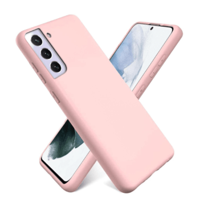 Coque en Silicone TPU pour Samsung Galaxy S21 FE - (Rose)