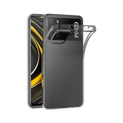 Custodia protettiva in gomma Xiaomi Poco M3 - Trasparente