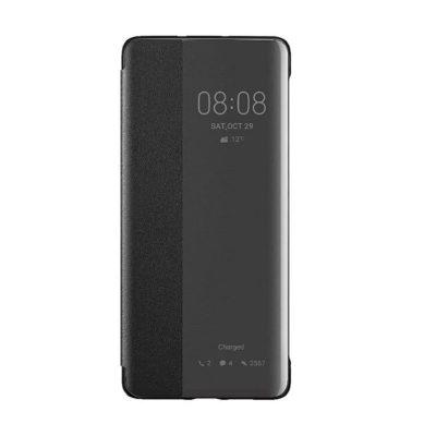 Étui à Rabat Smart View pour Huawei P30 Pro - Noir