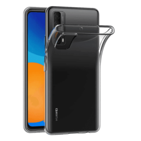 Huawei P Smart (2021) Gummi Case Hülle  - Transparent