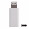 Adattatore mini convertitore da USB C a Lightning - bianco