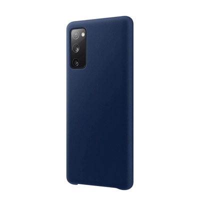 Custodia in silicone per Huawei P40 - Blu scuro (opaco)