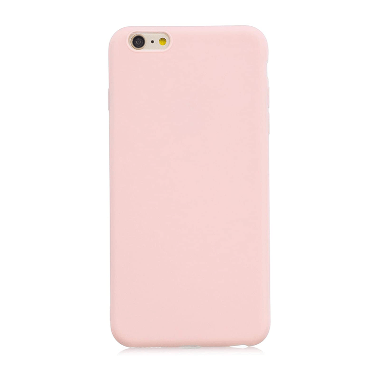 Custodia protettiva in gomma per iPhone 6 / 6s - rosa (opaco)