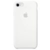 Coque en silicone pour iPhone 7/8/SE - Blanche