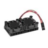Doppia ventola Raspberry Pi per modello Pi 3/3B+/4B