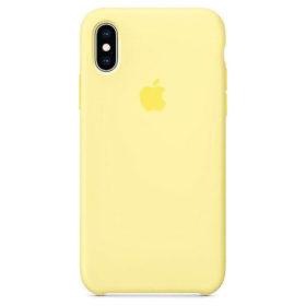 iPhone XR Silikonhülle - Gelb