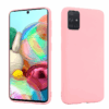 Custodia in silicone per Samsung Galaxy A51 - (rosa)