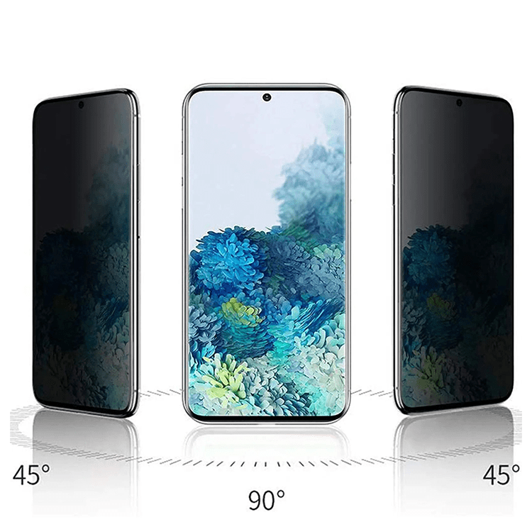 Protecteur d'Écran Samsung Galaxy S21 5G en Verre Trempé Full Cover - Noir