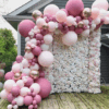 Party Luftballons 96-tlg. Set - Rosa / Pink