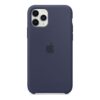 Coque en Silicone pour iPhone 11 Pro - Bleu Foncé