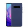 Samsung Galaxy S10+ Plus  Gummi Case Schutz Hülle- Nevy blau (matt)