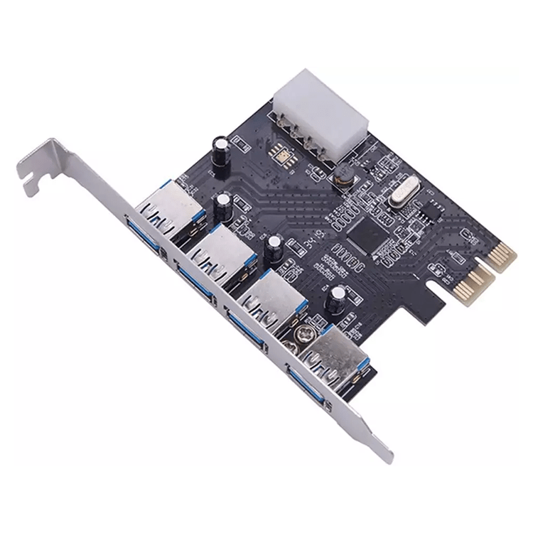 Alternative Ansicht von PCIe Adapter 4x USB3.0 Erweiterungskarten-Adapter