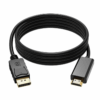 Câble DisplayPort vers HDMI avec connecteurs plaqués or - (1,8 m)