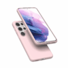 Coque en silicone TPU pour Galaxy S22 Ultra 5G - (Rose)