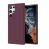 Galaxy S22 Ultra 5G  TPU Silikon Case - (Weinrote)