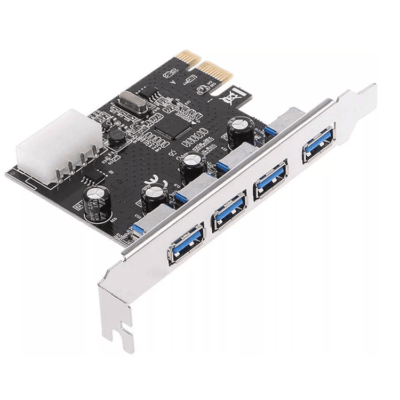 Adattatore PCIe Adattatore per scheda di espansione 4x USB 3.0