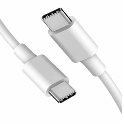 Cavo di ricarica e sincronizzazione da USB tipo C a USB tipo C - 1 m (bianco)