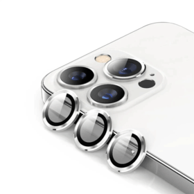 iPhone 14 Pro / 14 Pro Max Kameraschutz Objektiv Ring – Silber