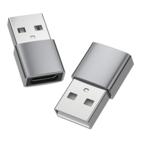 USB-A 2.0 Stecker auf USB Type C (USB-C) Buchse