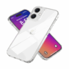 iPhone 16 Plus Étui flexible pour téléphone portable avec dos en acrylique