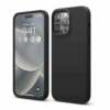 Custodia in silicone per iPhone 16 Pro - Nero