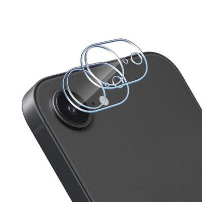 iPhone 16e film de protection de la caméra verre blindé - (2 pièces)