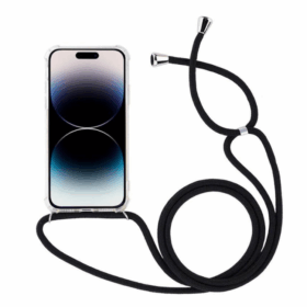 iPhone 16 Pro Max Telefono cellulare catene trasparente