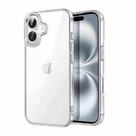 Custodia iPhone 16 Hybrid in TPU con retro in acrilico