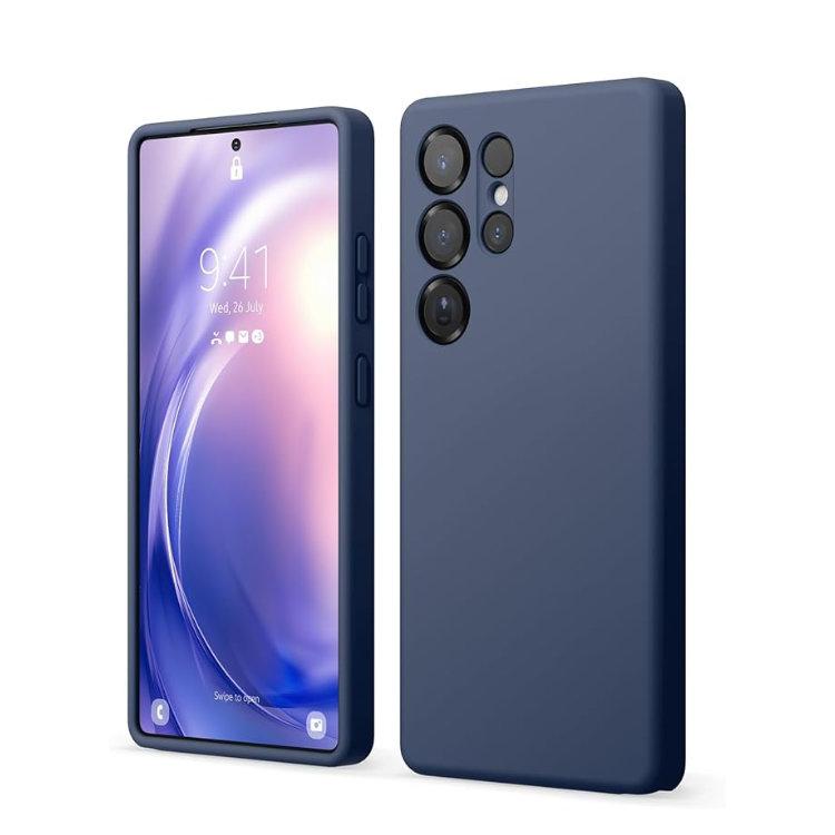 Galaxy S25 TPU Silikon Case – (Dunkelblau)