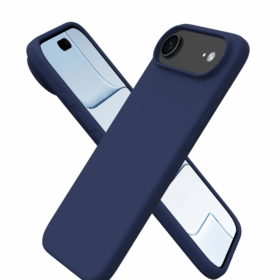 iPhone 17 Air Silikon Case Hülle -  Dunkelblau