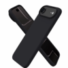 iPhone 17 Air Silikon Case Hülle - Schwarz