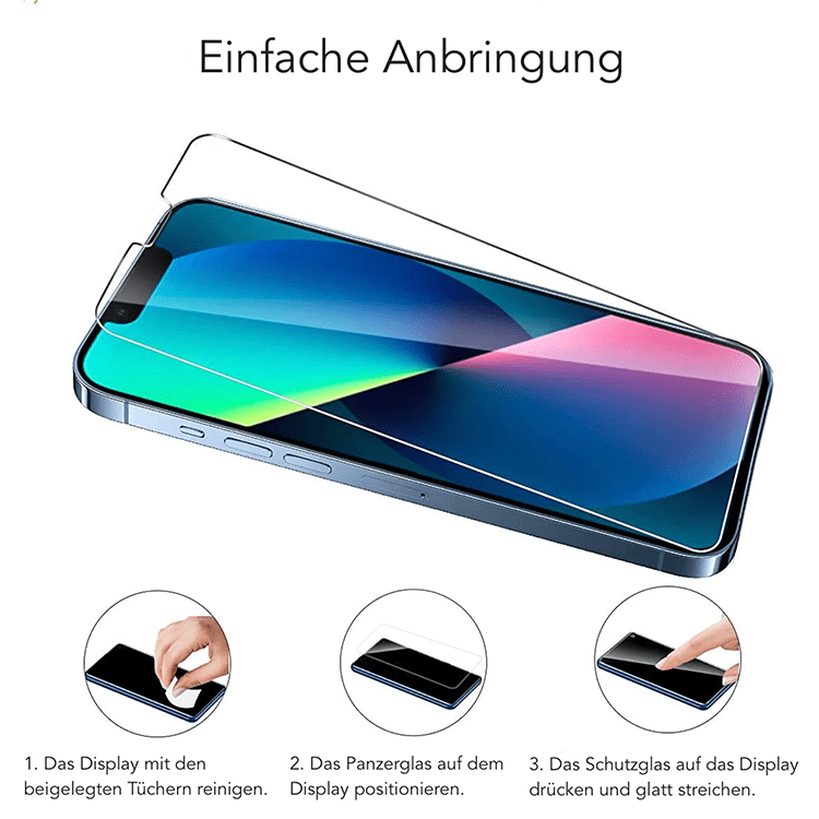 2x iPhone 14 Pro vetro blindato